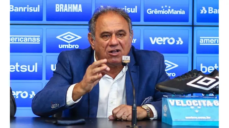 Foto: Lucas Uebel/Grêmio/Divulgação - Dênis Abrahão: vice-presidente gremista fez duras críticas à arbitragem