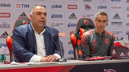 Foto: (Flickr Oficial Flamengo/Alexandre Vidal/Flamengo) - Paulo Sousa deu seu aval, mas Marcos Braz vetou a contratação de reforço para o Flamengo, segundo portal