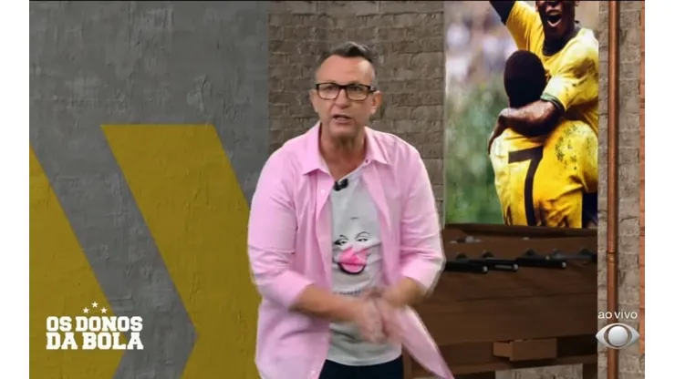 Foto: Reprodução TV Band/YouTube | Neto dedura bastidores do Corinthians