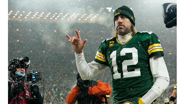 Aaron Rodgers deixou o campo com uma derrota amarga (Getty Images)