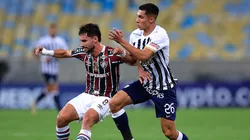 Kevin Serna jogando contra o Fluminense antes de ser contratado pelo Tricolor. Foto: Buda Mendes/Getty Images