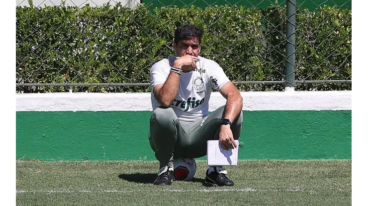 Foto: (Flickr Oficial Palmeiras/Cesar Greco/Palmeiras) - Abel Ferreira comandou os treinos do Palmeiras nesta quinta (20)