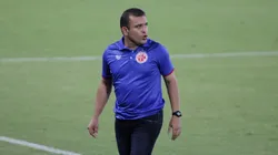 Foto: Guilherme Drovas/AGIF - Renatinho Potiguar celebra terceira vitória seguida no estadual
