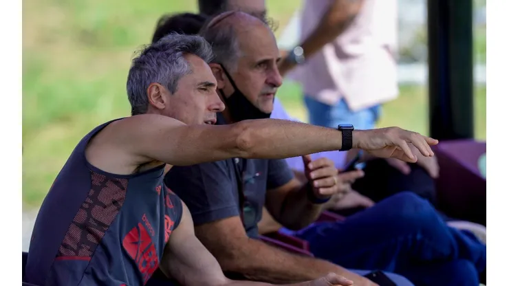Foto: Flickr Oficial CR Flamengo/Marcelo Cortes | Paulo Sousa se encanta com joia do Flamengo