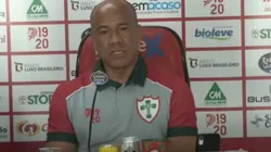 Sérgio Soares em entrevista para a Lusa TV (Foto: Portuguesa)