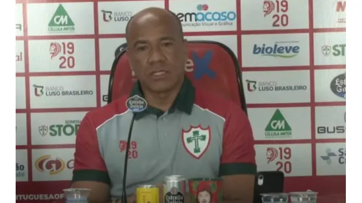 Sérgio Soares em entrevista para a Lusa TV (Foto: Portuguesa)