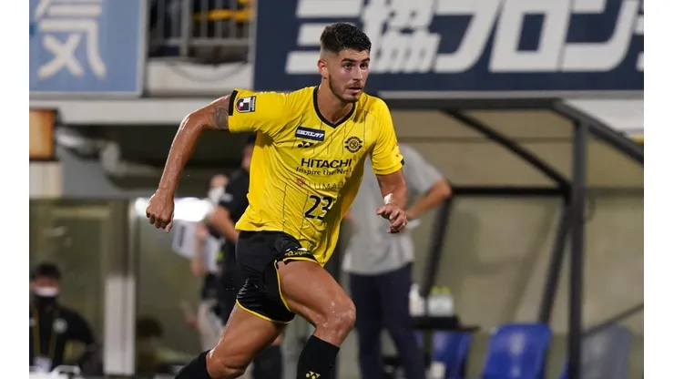 Foto: Etsuo Hara/Getty Images | No Kashiwa Reysol, Pedro Raul atuou em 22 partidas e marcou três gols
