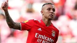 (Photo by Pedro Fiúza/NurPhoto via Getty Images) - Cebolinha é desejado por Palmeiras, Atlético-MG e Flamengo.