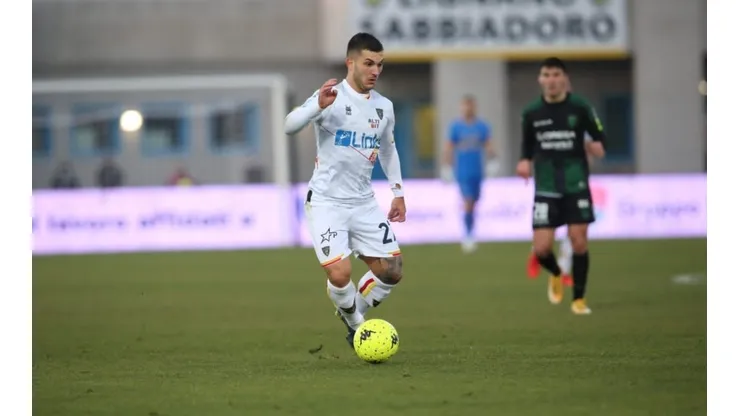 Gabriel Strefezza tem 13 participações em gols, em 18 partidas (Foto: Divulgação/Lecce)