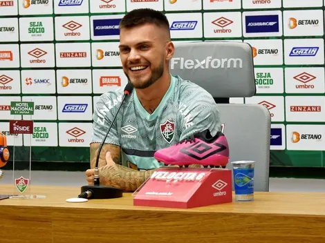 Nathan fala sobre motivação ao chegar no Flu e 'entrega' novo reforço tricolor