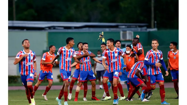 Bahia chegou até as oitavas de final da Copinha (Foto: Felipe Oliveira/EC Bahia)