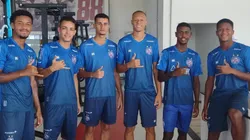 Foto: Divulgação EC Bahia/Twitter Oficial | Jovens do Esquadrão de Aço são promovidos ao profissional