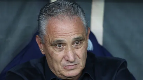 Tite durante a derrota para o Fortaleza. Foto: Wagner Meier/Getty Images