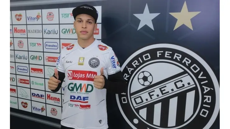 Foto: Divulgação/Operário FC - Rafinha é o novo reforço do Operário para a temporada