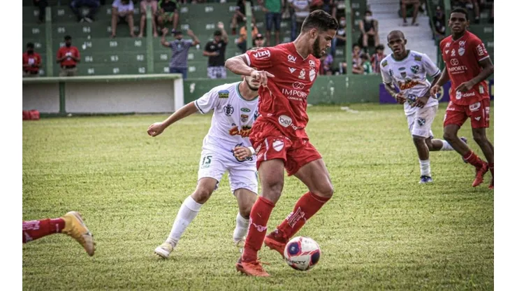 Reprodução/Arquivo pessoal - Breno, atacante do Vila Nova