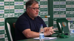 Foto: Cesar Greco / Site Oficial do Palmeiras - Barros faz contato por atacante do Benfica-POR