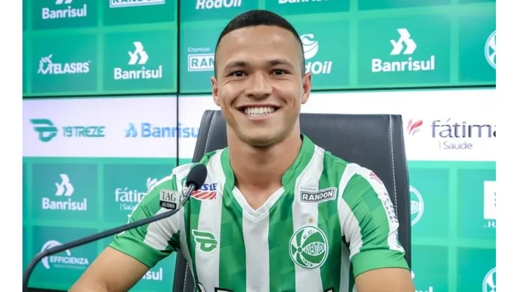 Fernando Alves/E.C Juventude/ Darlan chega no Juventude e comemora oportunidade: "Com muita vontade de vencer, preparado e feliz por esse momento"