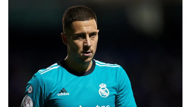 Foto: Jose Breton/Pics Action/NurPhoto via Getty Images | Hazard tem 31 anos e perdeu espaço na hierarquia de Ancelotti