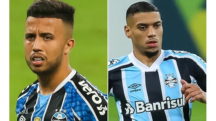 Fotos: Pedro H. Tesch/AGIF - Volante e zagueiro foram negociados pelo Grêmio no ano passado