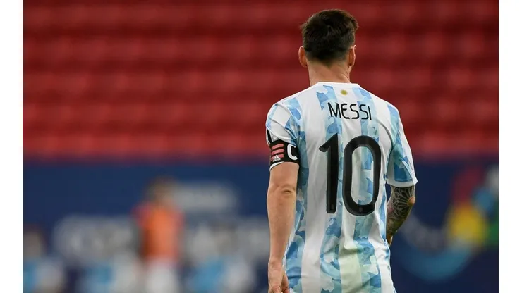 Ao conquistar a Copa América, Messi acabou a seca de títulos da Argentina (Foto: Mateus Bonomi/AGIF)