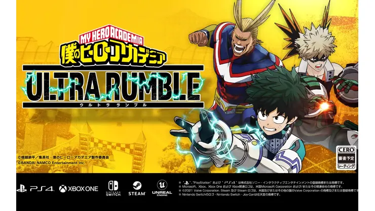 My Hero Academia: Ultra Rumble, jogo de battle royale, recebe primeiras imagens de gameplay