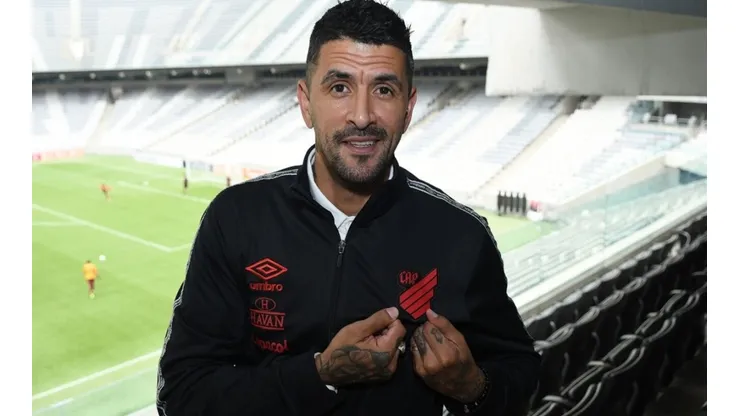 Gustavo Oliveira/Athletico - Lucho González, novo auxiliar do Athletico