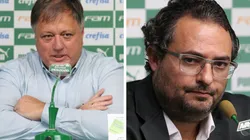 Foto: Montagens de César Greco - Anderson Barros virou alvo de fúria da torcida do Palmeiras; ala pede retorno de Mattos