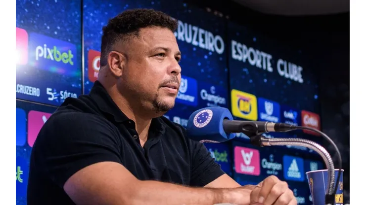 Ronaldo é o dono de 90% do Cruzeiro (Foto: twitter oficial do Cruzeiro)