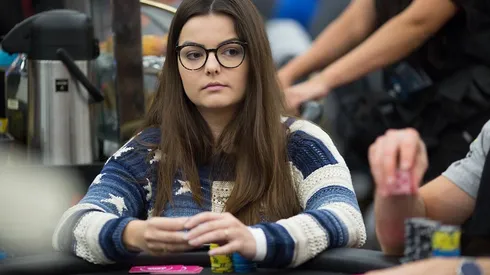 Laurie Tournier em ação no BSOP (Foto: Carlos Monti/BSOP)