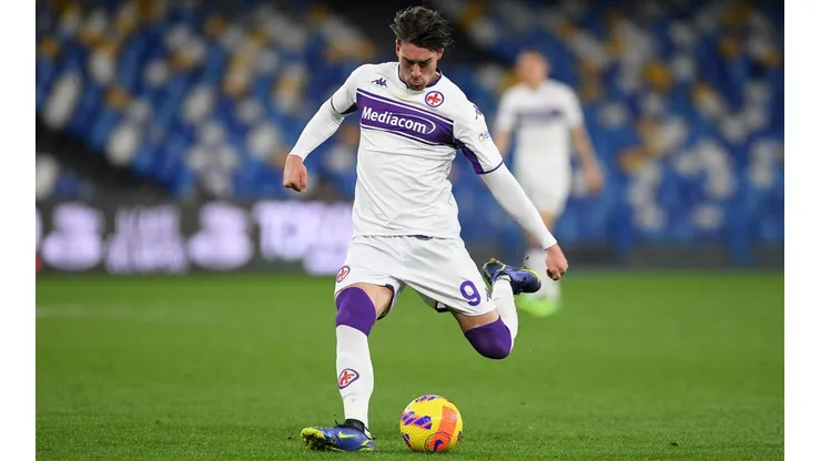 Vlahovic segue anotando muitos gols pela Fiorentina; já são 19 até o momento nesta temporada
