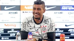 Foto: (@Corinthians/Rodrigo Coca/Ag. Corinthians/Divulgação) - Paulinho vestirá a camisa 15 nesta segunda passagem pelo Corinthians
