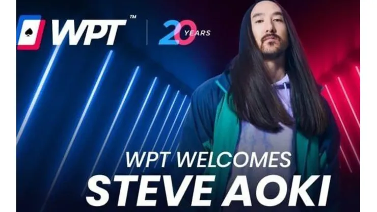Steve Aoki é o novo embaixador do WPT (Foto: Divulgação)