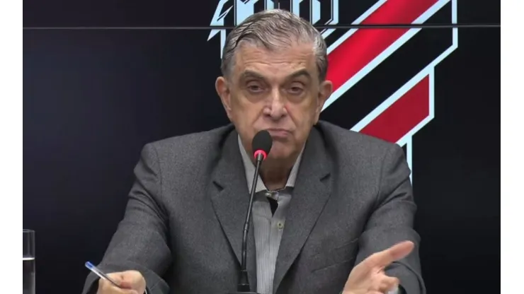 Foto: Reprodução Athletico-PR/YouTube | Petraglia age e Furacão pode avançar por medalhão