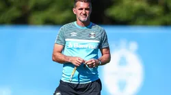 Foto: Lucas Uebel/Grêmio/Divulgação - Reserva com Mancini, o jovem pode ser negociado pelo Tricolor