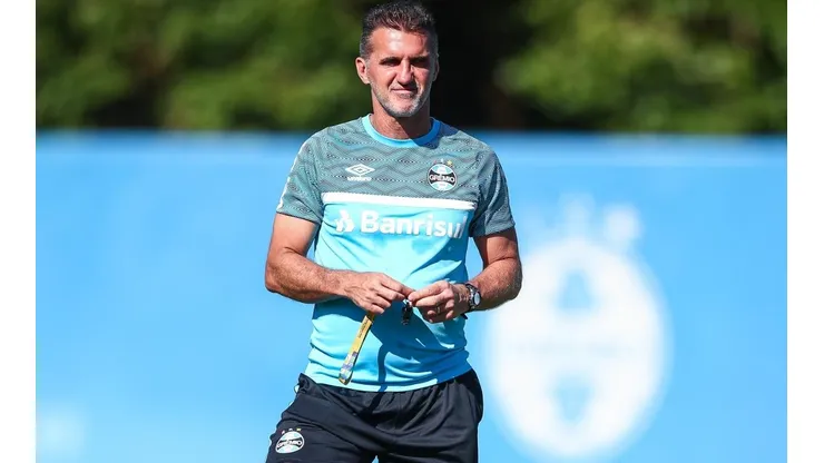 Foto: Lucas Uebel/Grêmio/Divulgação - Reserva com Mancini, o jovem pode ser negociado pelo Tricolor