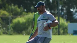Foto: (Twitter Oficial Chapecoense/@ChapecoenseReal/Tiago Meneghini/ACF) - Novo técnico da Chapecoense, Felipe Conceição tem conduzido as atividades de pré-temporada
