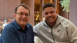 Foto: Reprodução / Twitter - Ronaldo e Pedrinho BH se reuniram em Belo Horizonte na última terça-feira (11)