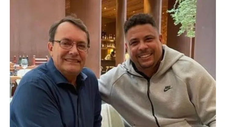 Foto: Reprodução / Twitter - Ronaldo e Pedrinho BH se reuniram em Belo Horizonte na última terça-feira (11)