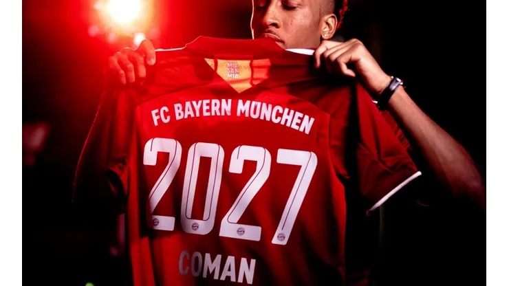 FC Bayern Muenchen Extends Contract With Kingsley Coman Until 2027