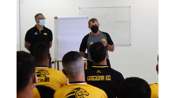Twitter Criciúma/ Divulgação/ Pensando na Série B do Brasileirão, Criciúma fecha contratação de atacante para a temporada 2022