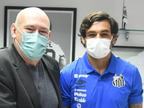 Goulart enche a ‘bola’ do Santos e manda recado à torcida: “Vou fazer de tudo”