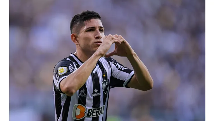 Foto: Pedro Vilela/Getty Images - Savarino não é "inegociável" no Atlético, mas pedida seria, no mínimo, de US$ 6 milhões