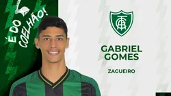 Gabriel Gomes (Foto: Reprodução/Twitter @AmericaMG)