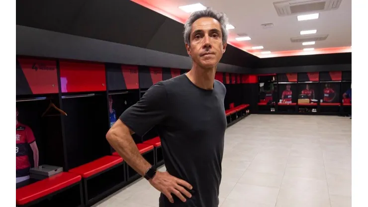 Foto: Twitter Oficial CR Flamengo/Alexandre Vidal | Paulo Sousa conhece todo o elenco do Flamengo