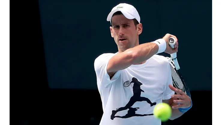 Djokovic tem causa muita repercussão em solo australiano (Getty Images)