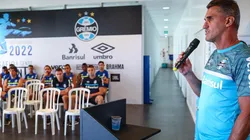 Foto: Lucas Uebel/Grêmio/Divulgação - Sem espaço com Mancini no Tricolor, o jogador foi alvo de proposta