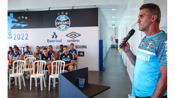 Foto: Lucas Uebel/Grêmio/Divulgação - Sem espaço com Mancini no Tricolor, o jogador foi alvo de proposta