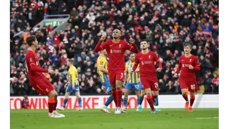Getty Images - Fabinho, volante do Liverpool