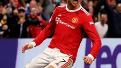 Cristiano Ronaldo comemora gol da virada sobre o Atalanta I Foto: Naomi Baker / Getty Images