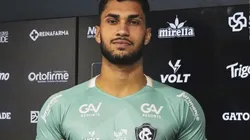 Foto: (Twitter Oficial Remo/@ClubeDoRemo/Samara Miranda/Remo/Divulgação) - Jorge Pazetti foi oficialmente apresentado pelo Remo nesta sexta (7)